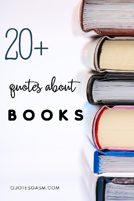 Check out this list of inspiring book quotes. Quotes about books, reading, and writing via @quotesgasm