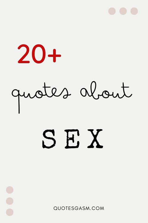 Check out this compilation of funny and wild sex quotes. via @quotesgasm